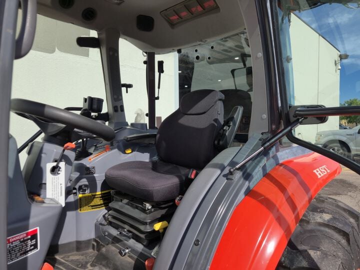 Kubota L6060HSTC 62 HP 4WD Diesel Utility Tractor with Cab - Used 2016, large image number 7
