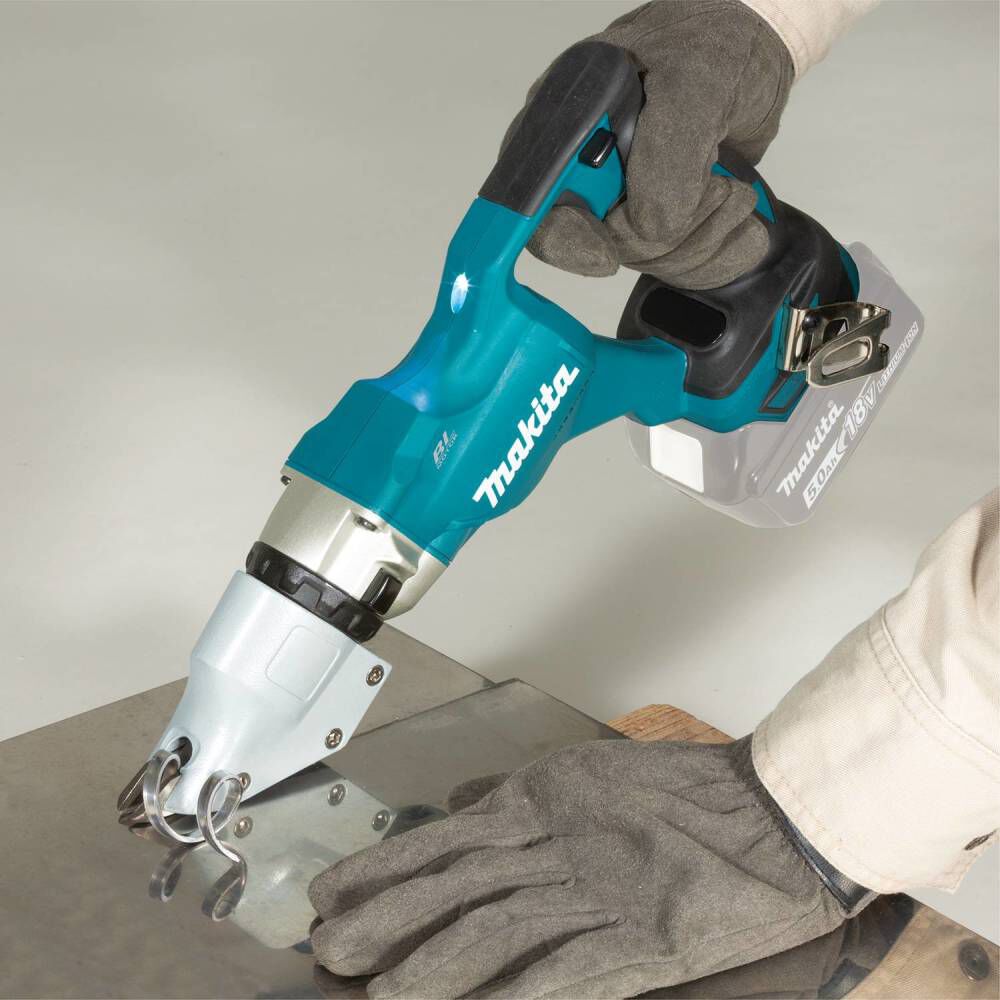 Makita 18V LXT Straight Shear Kit Lithium Ion Brushless Cordless 14 Gauge (Bare Tool), large image number 8