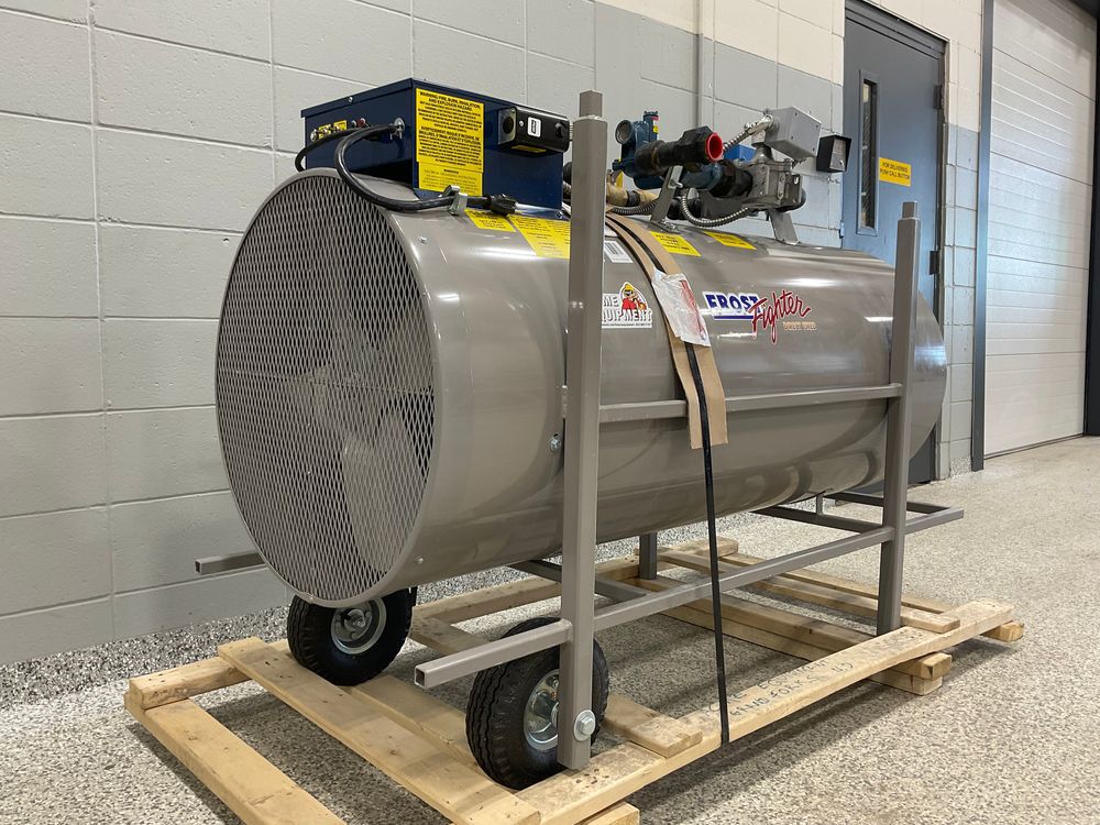 Frost Fighter 1,500,000 BTU 7700 CFM Direct Fired Dual Fuel LP/NG Portable Heater, large image number 7