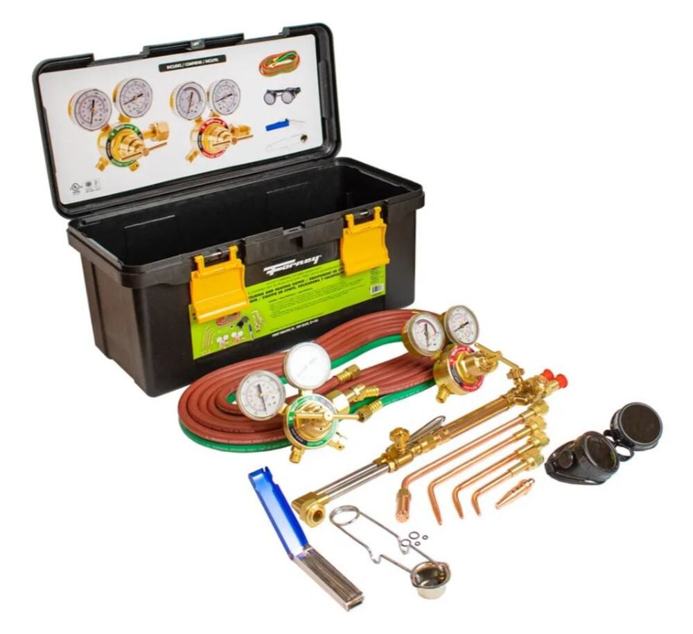 Forney Industries Victor Style Deluxe Medium Duty Oxy-Acetylene Welding Kit, large image number 1