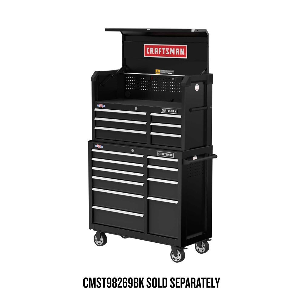 CRAFTSMAN S2000 41 Inch 10-Drawer Rolling Tool Cabinet, large image number 2