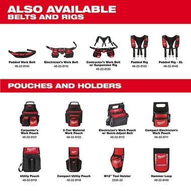 Milwaukee 3-Tier Material Pouch, large image number 2