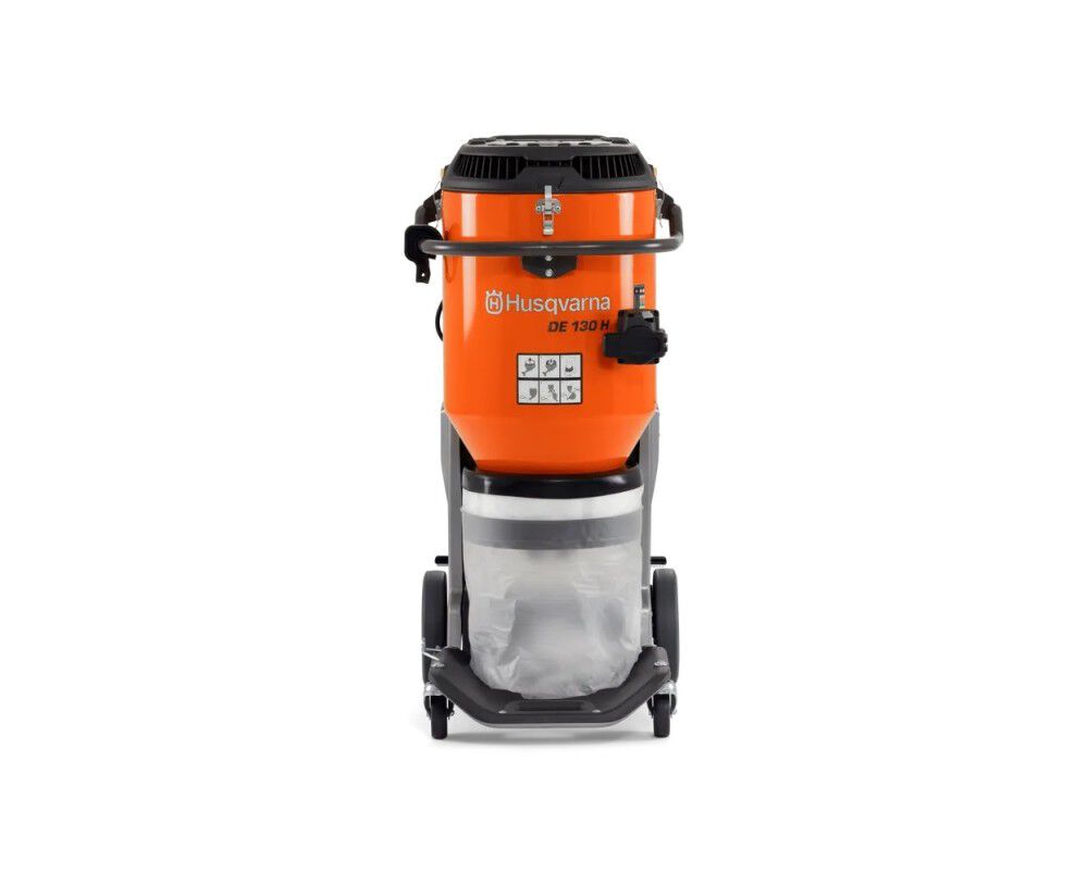 Husqvarna Construction DE 130 H 4HP 120-240V Electric HEPA Dust Extractor Reconditioned, large image number 8