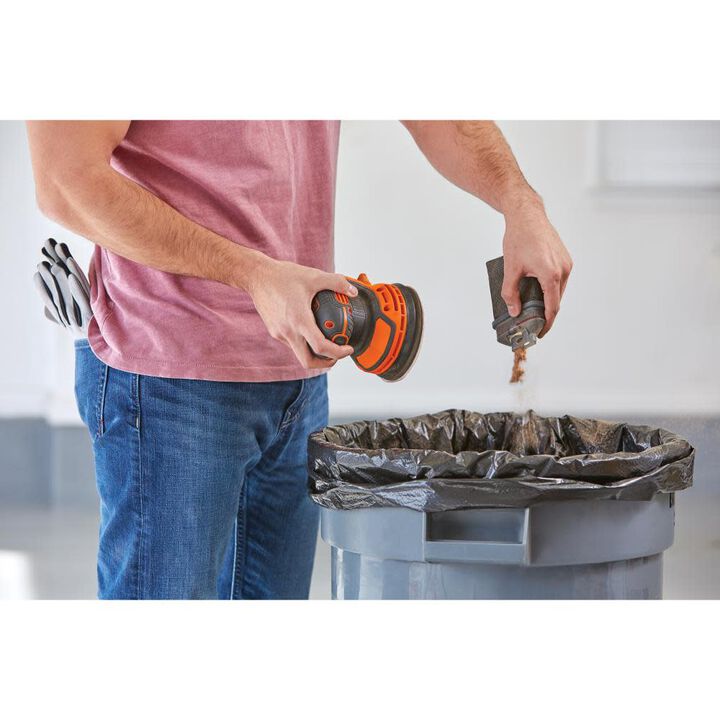 Black and Decker 20V MAX Cordless Random Orbital Sander Kit, large image number 3