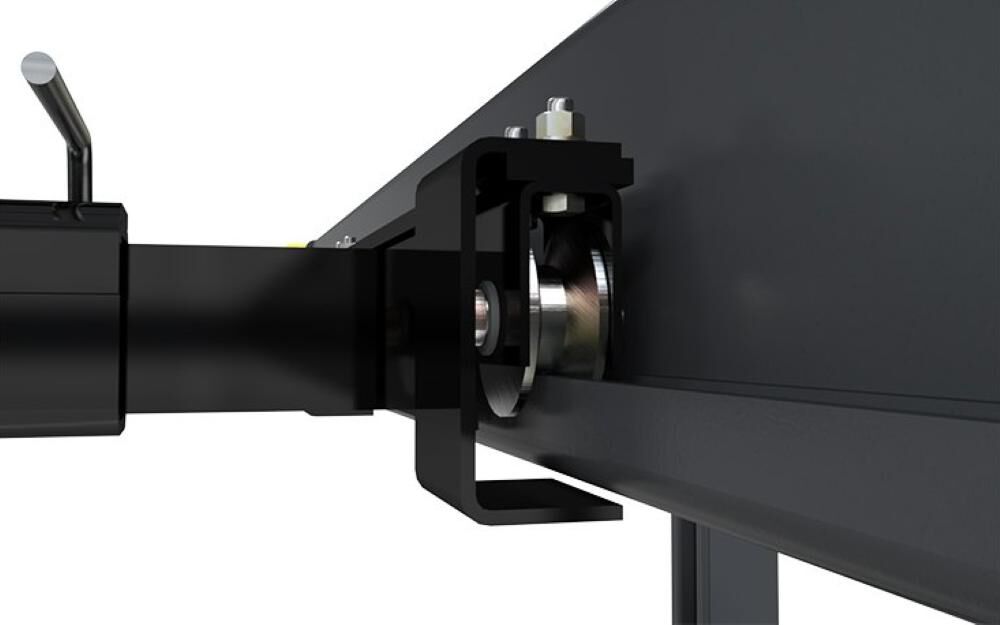 Bendpak RJ45W Rolling Bridge Jack Easy Roll Wheels 4500 lbs Capacity, large image number 3