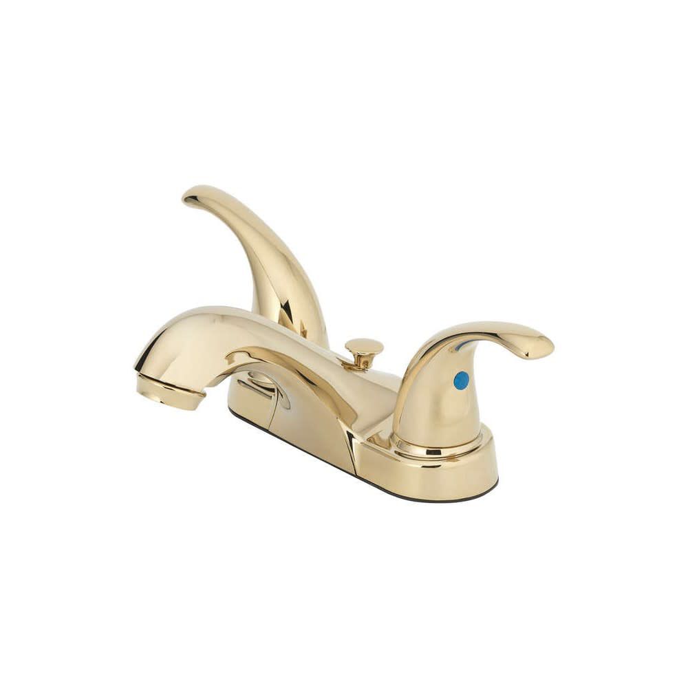 Oakbrook Bathroom Sink Faucet Two Handle Brass, large image number 2