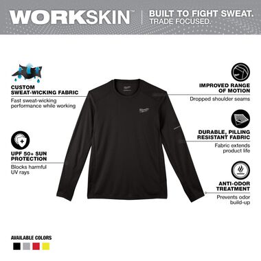 Milwaukee Workskin Lightweight Performance Shirt Long Sleeve Shirt, large image number 1