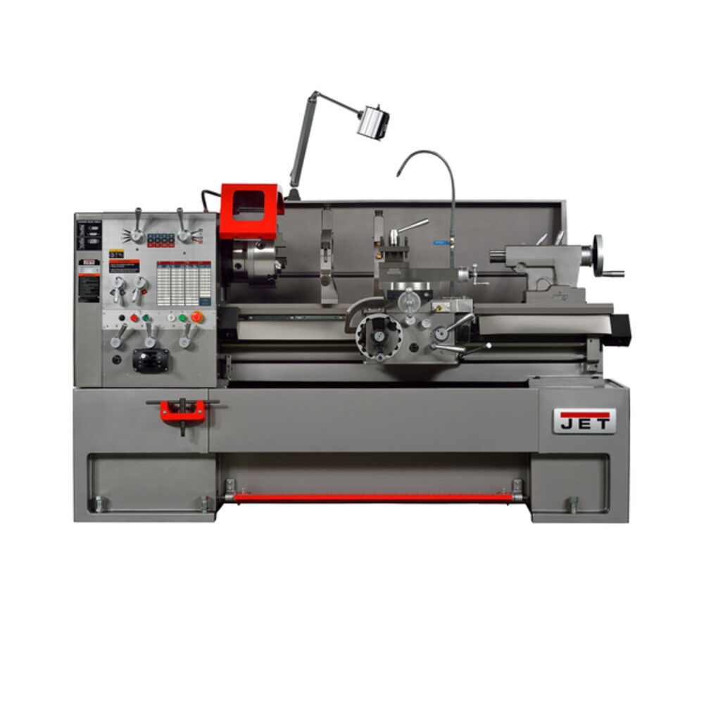 JET GH-2680ZH Large Spindle Bore Gear Head Lathe with Newall NMS800 DRO, large image number 1