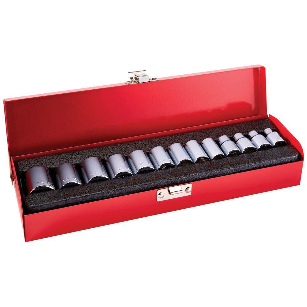 Klein Tools 3/8in Drive Sockets Metric 13pc, large image number 3