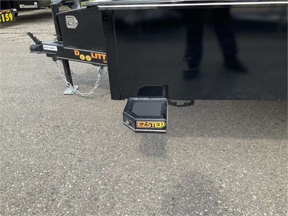 Doolittle Trailer Mfg Steel Sided Open Utility Trailer 12
