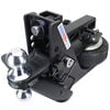 Shocker Hitch HD 20K Max Black 2 Inch Air Receiver Hitch & Chrome Combo Sway Bar Tab Ball Mount 2 Inch & 2 5/16 Inch Hitch Balls, small image number 1