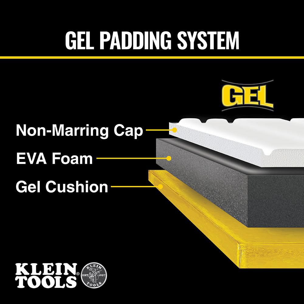 Klein Tools Non-Marring Lightweight Gel Kneepad, large image number 5