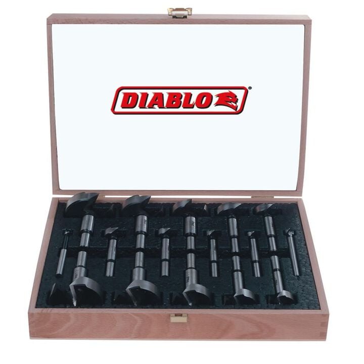 Diablo Tools 16 pcs. Forstner Bit Set