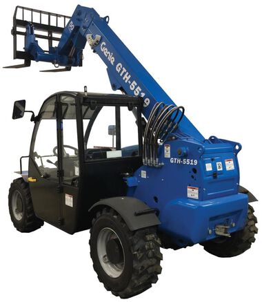 Genie 5500 LB. Capacity - 19 Ft. Reach Telehandler with Heated Cab and Air Conditioning, large image number 7