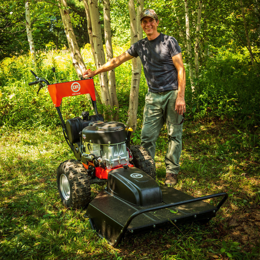 Field shop brush mower