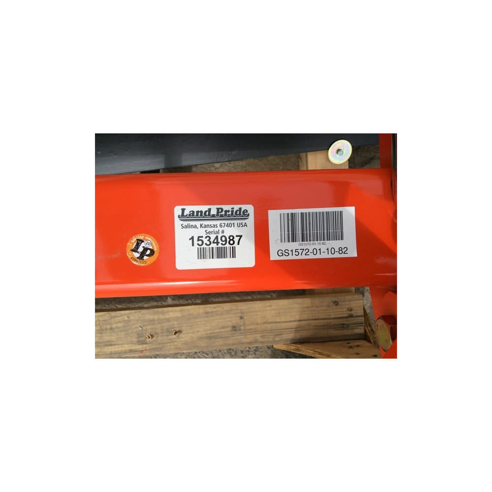 Land Pride GS1572-01-10-82 72 Inch Grading Scraper for Kubota L, MX Series Tractors, large image number 10