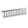 GEARWRENCH 3/8 Inch Drive 6 Point Metric Hi-Viz Deep Socket Set 14 Pieces, small image number 2