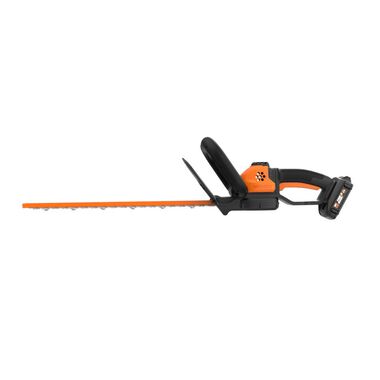 Worx POWER SHARE 20-Volt Li-Ion 22 in. Electric Cordless Hedge Trimmer 3/4 in. Cutting Capacity Battery and Charger Included, large image number 5