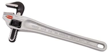 Reed Mfg Aluminum Pipe Wrench Offset 14 In. Handle, large image number 0