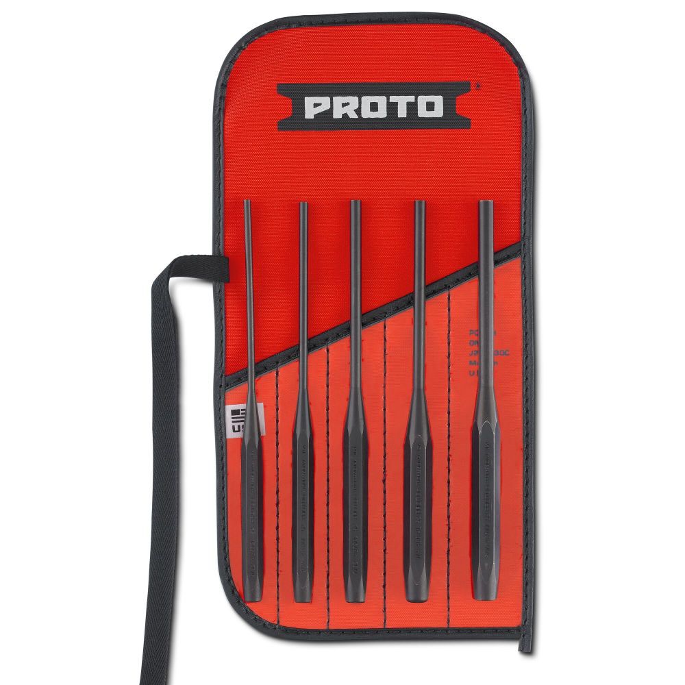 Proto 5 Piece Long Drive Pin Punch Set J48005LS2 Acme Tools