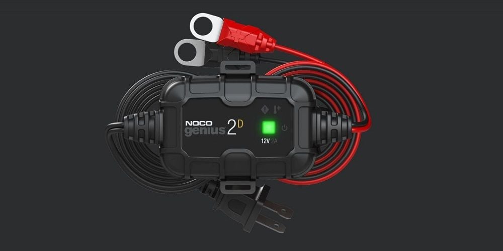 Noco Genius 2 Direct-Mount Battery Charger and Maintainer, large image number 2