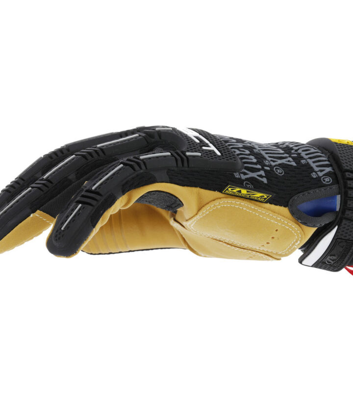 Mechanix Wear M-Pact X-Large Black Heavy Duty Leather Gloves, large image number 4