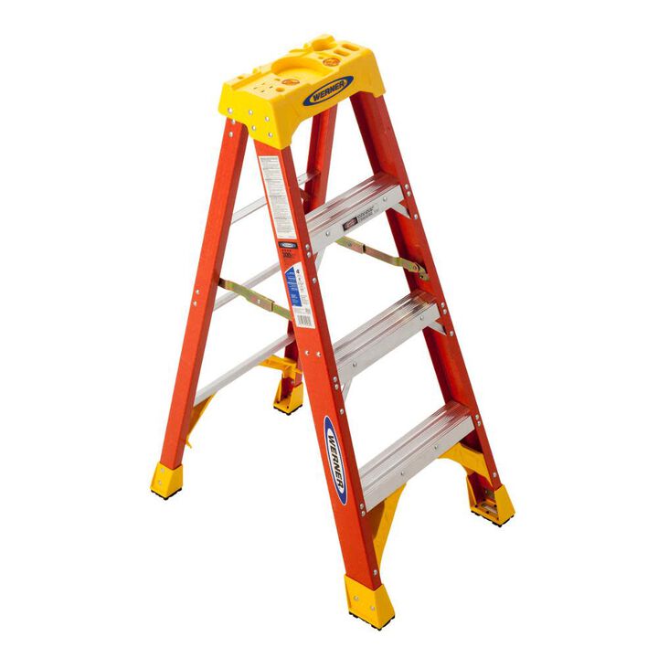Werner 4ft Type IA Fiberglass Step Ladder 6204