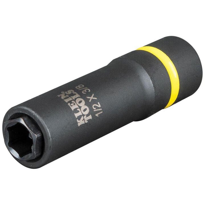 Klein Tools 2-in-1 Socket 1/2in X 3/8in 6 Pt, large image number 8
