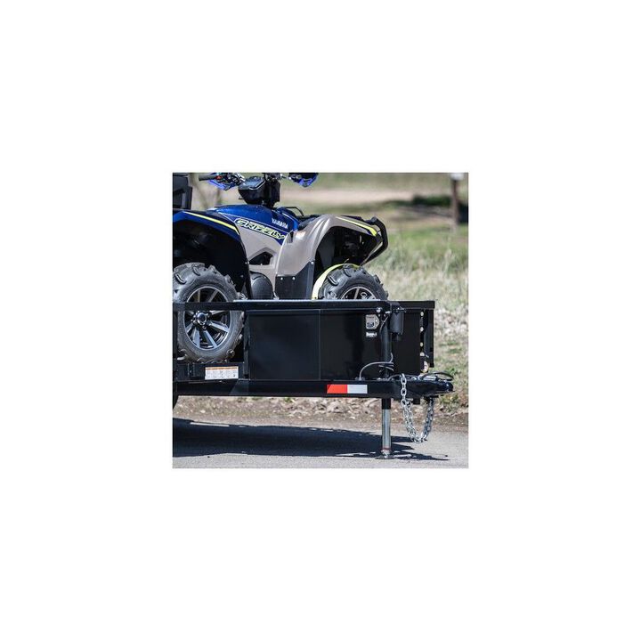 Buyers Products Company 35 Inch Wide Gloss Black Steel Trailer Tongue Truck Box, large image number 11