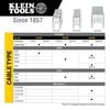 Klein Tools 1/4in x 5/16in Insulated Staples - 300 Pack, small