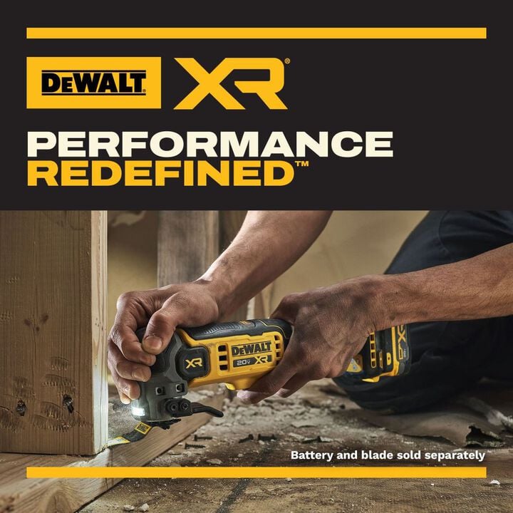 DEWALT 20V MAX XR Oscillating Multi-Tool (Bare Tool), large image number 8