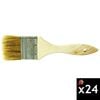 Pferd 2 Inch x 3/8 Inch White Natural Bristles Chip Brush Bundle, 24 Pieces, small image number 1