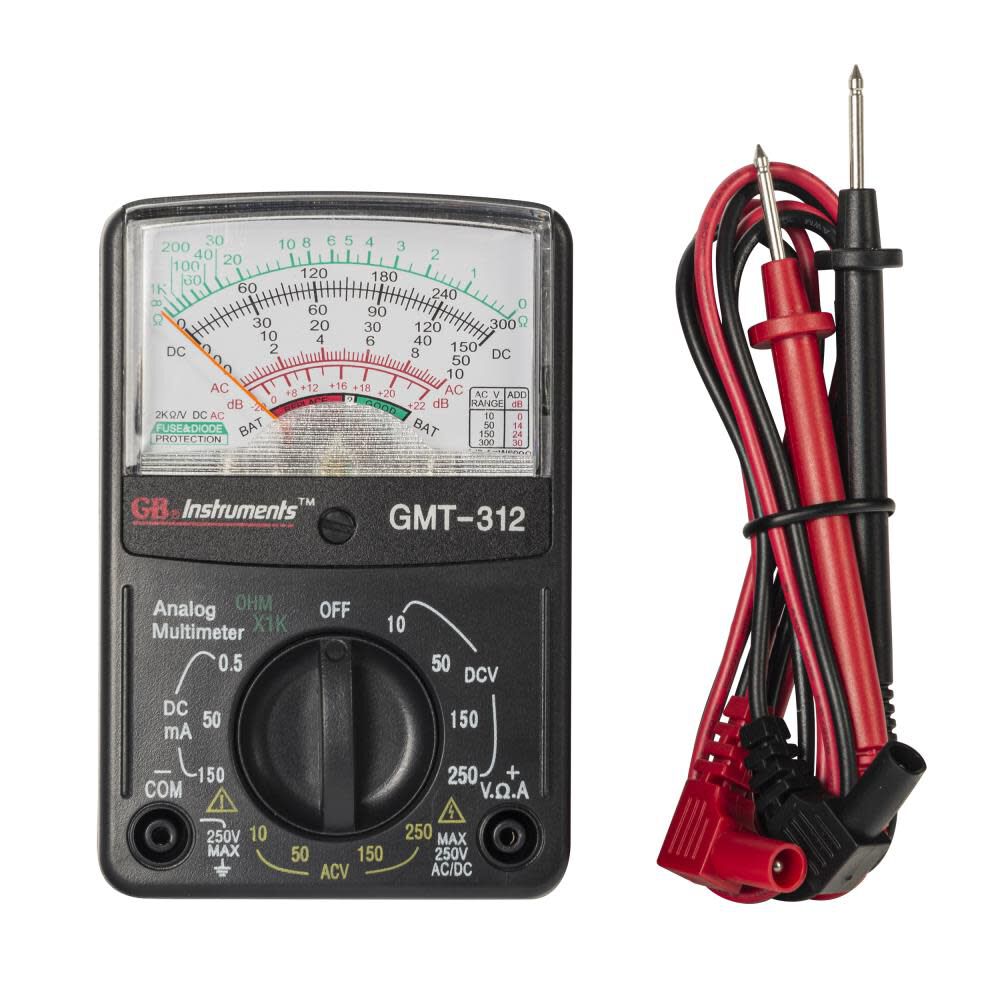 Gardner Bender 5 Function 12 Range Analog Multimeter 1/Clam, large image number 2