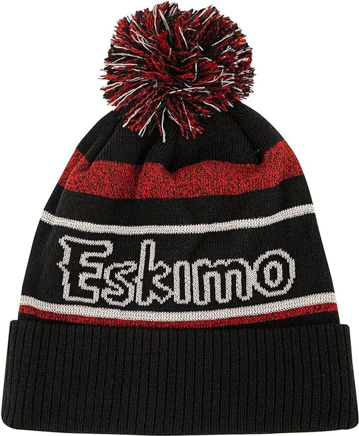 Eskimo Reflective POM Hat, Black