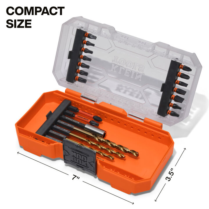 Klein Tools Drill and Driver Bit Set, 21 Pieces, large image number 6