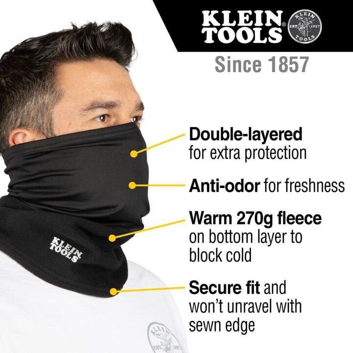 Klein Tools Neck and Face Warming Half-Band, large image number 1
