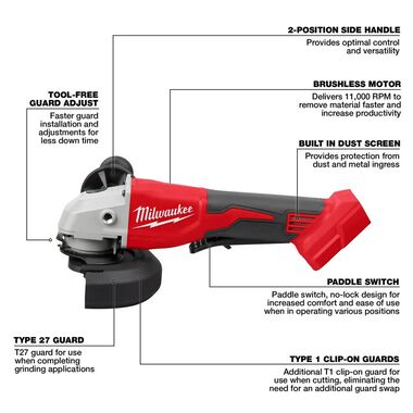 Milwaukee M18 Brushless 3-Tool Cordless Combo Kit Bundle, large image number 1