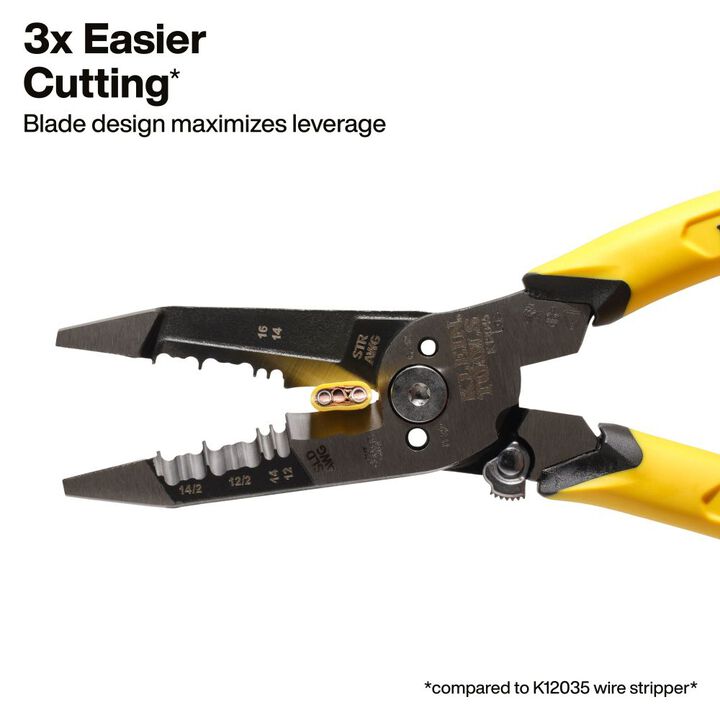 Klein Tools Slim Forged Dual NM Cable Stripper and Cutter, large image number 1