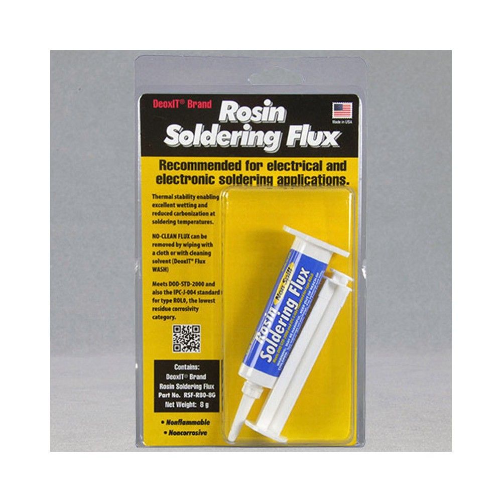 DeoxIT CAIG Rosin Soldering Flux, 8 Gram Syringe, large image number 3