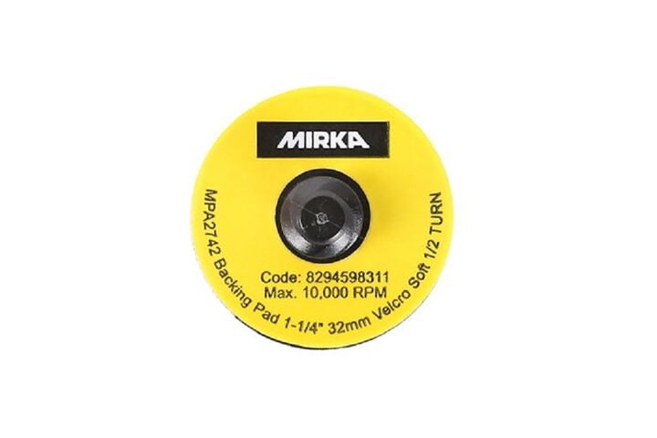 Mirka 1.25in Soft Grip Lock Backup Pad