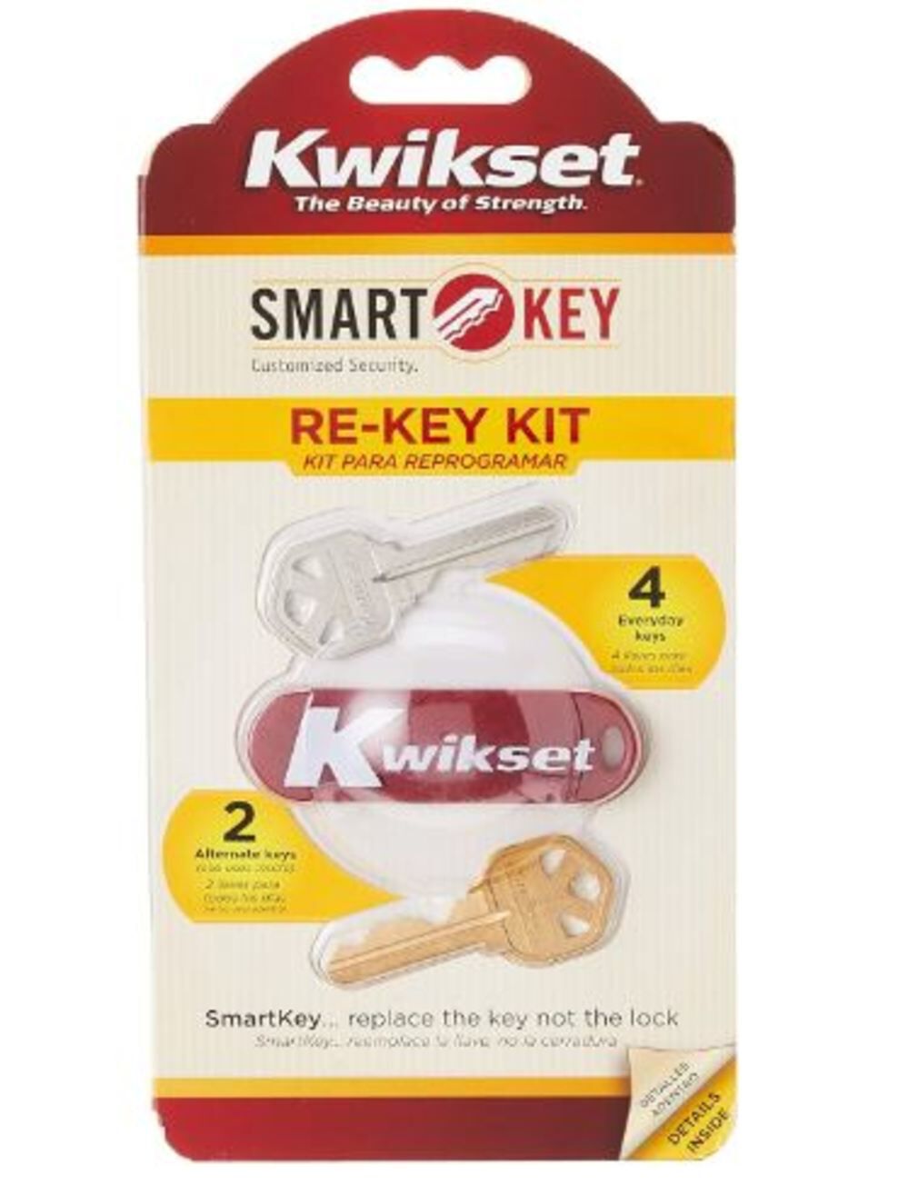 Kwikset Gold/Silver Smartkey Re-Keying Kit – 83262-001