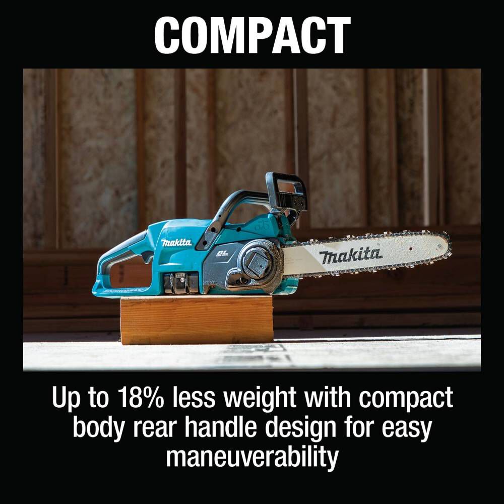 Makita 14 best sale inch cordless chainsaw