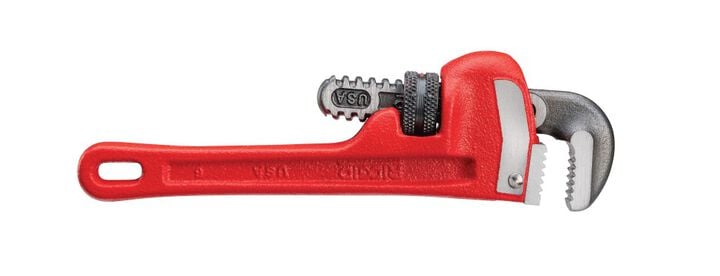Ridgid 6 Inch Heavy-Duty Straight Pipe Wrench, large image number 2