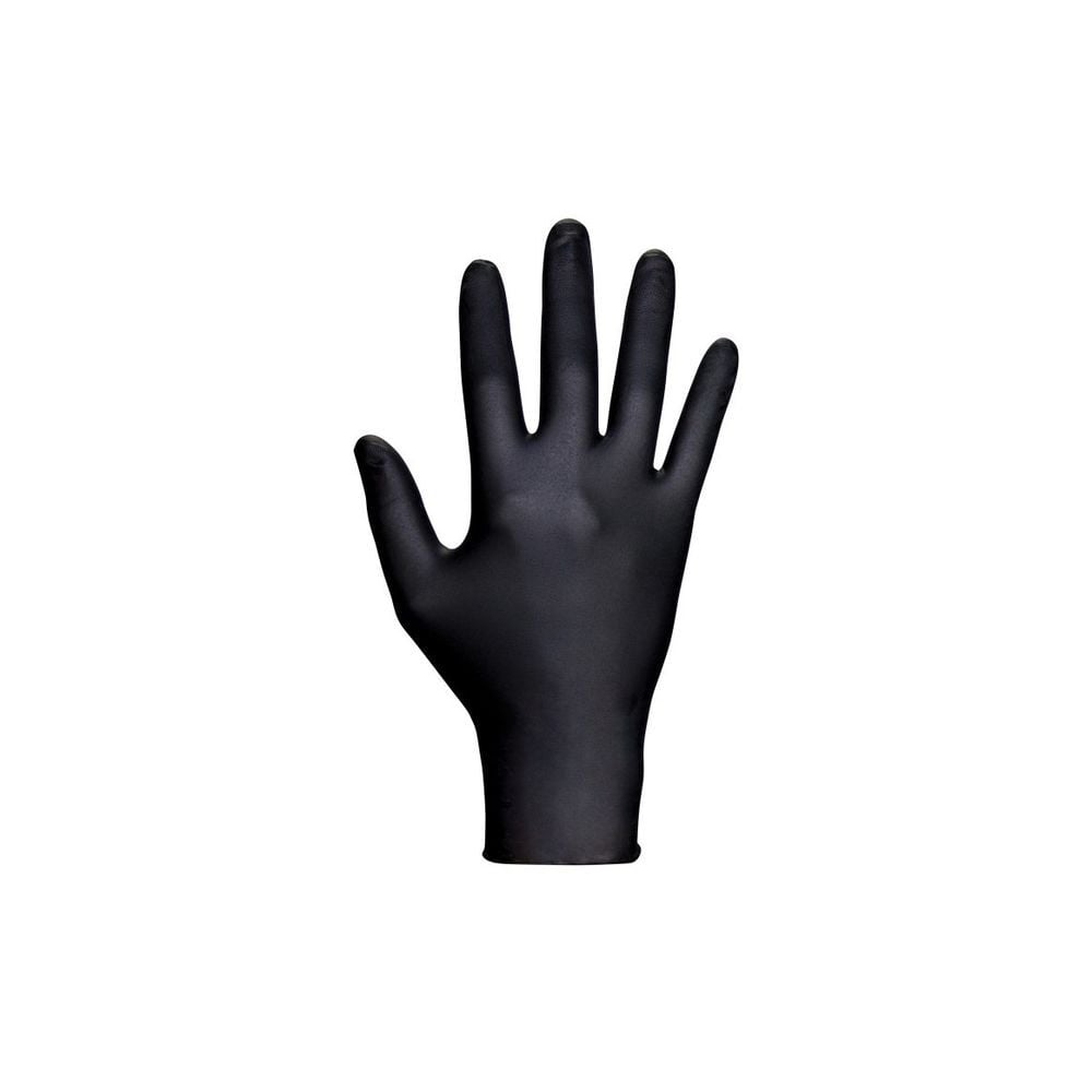 SAS Safety Nitrile Disposable Gloves, Black, X-Large 50ct, large image number 3