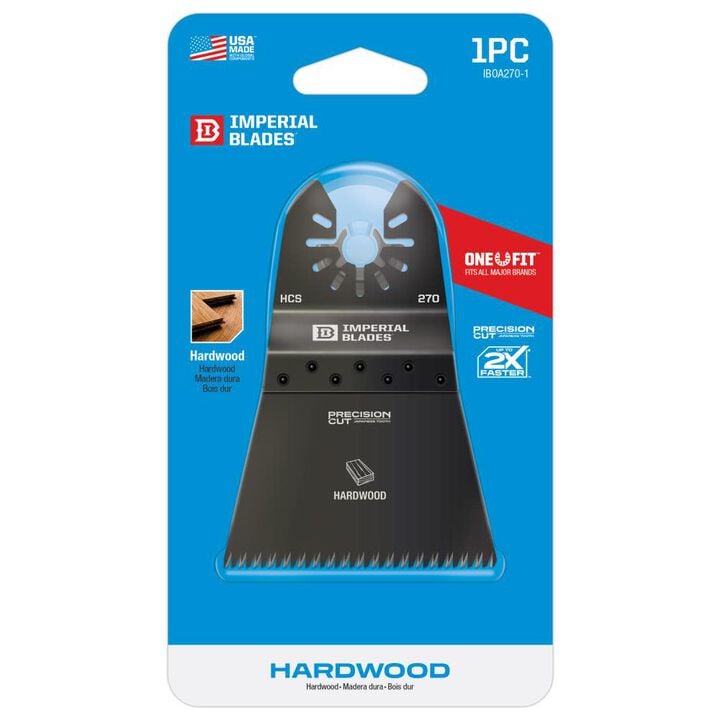 Imperial Blades IBOA270-1 One Fit 2-1/2in Japanese Tooth Hardwood Blade 1PC, large image number 1