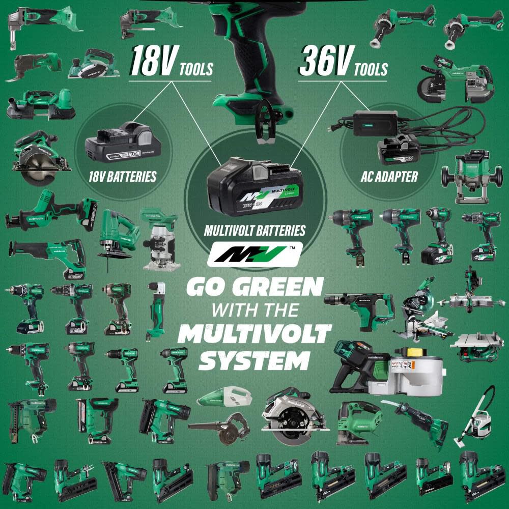 Metabo HPT Promotional 36V MV Hammer Drill Kit, large image number 10