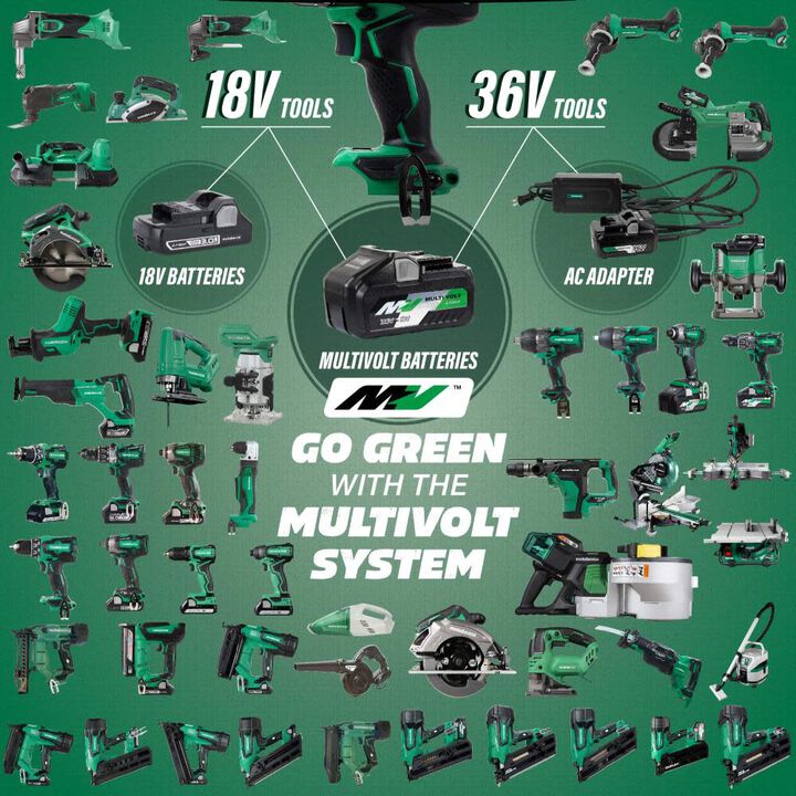 Metabo HPT Promotional 36V MV Hammer Drill Kit, large image number 9