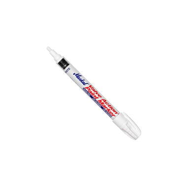 Markal 1/8 In. Fast-Drying Liquid Valve Action White Paint Marker