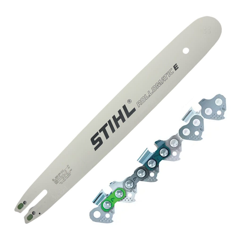Stihl 2+1 Cut Kit 18 Inch Long 0.325 Inch Pitch 0.063 Inch Gauge Chainsaw Guide Bar and Two 26RM3 68 Link Chainsaw Chains, large image number 2