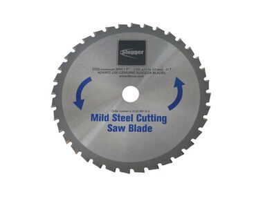 Fein MCBL09 9 In. Saw Blade for Cutting Mild Steel Fits the 9 In. Slugger by Metal Saw